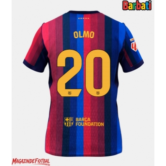 Barcelona Dani Olmo #20 Tricou Fotbal Replică 2026-27 Barbati Acasa